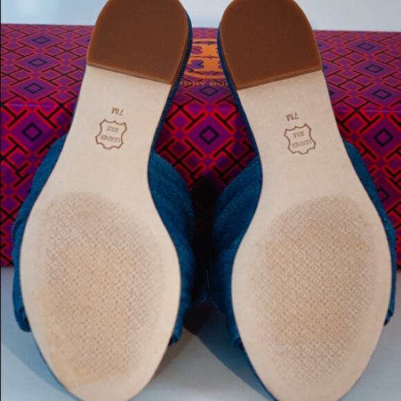 Tory Burch Annabelle Bow Slide Sandal 7M New - Picture 3 of 3